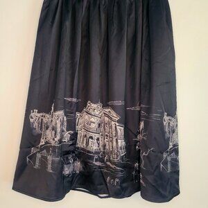 Disney Parks The Dress Shop Her Universe Haunted Mansion Skirt L NWT